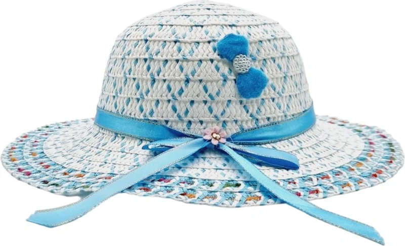 تيزجيلسين Girl 4-6 Years Summer Straw Hat