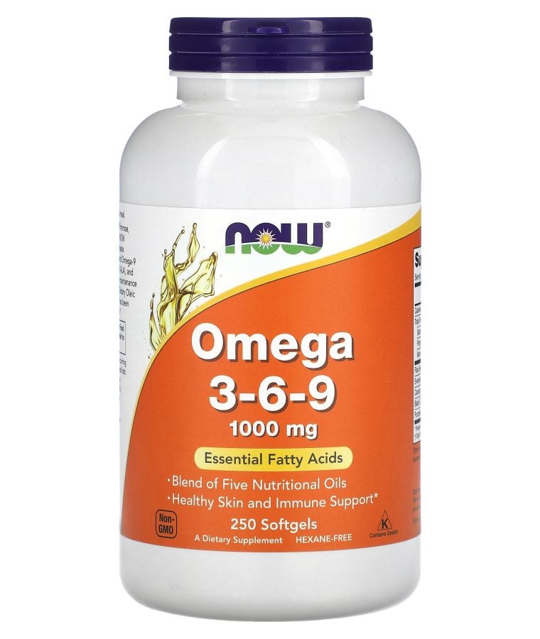 now Omega 3-6-9 1000 mg 250 Softgels