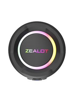 Zealot ZEALOT S49 20W Bluetooth Speaker, Loud Stereo Dual Pairing Portable Subwoofer, For Outdoor/ Home/ Party/ Gift, Support AUX/ USB/ TF Card/ Wireless Connect, Waterproof IPX5 3600mAh Battery For Long Playtime  - Image 4