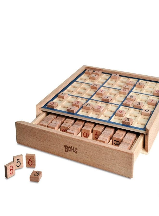 BOHS 9x9 Grid Wooden Sudoku Board Game + 3 in1 Rainbow Sudoku Game - Desktop Brain Teaser Toys - Image 4