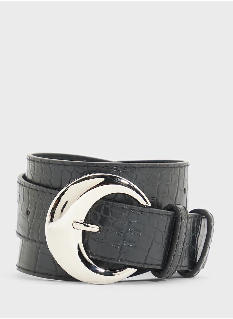 ايلا Statement Buckle Belt