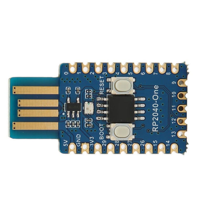 Rp2040 Microcontroller Development Board: Dual Core 133MHz Arm Cortex M0+ Processor - 4Mb Flash 264Kb Sram Usb Recognition for Embedded Development Enthusiasts & Diy Projects - Image 5