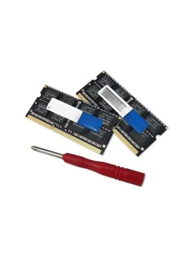 High-Performance 16GB Laptop RAM Kit (2x8GB) – DDR3 1600MHz PC3-12800 – Unbuffered SODIMM Notebook Memory – 1.35V Low Voltage Upgrade. - Image 1