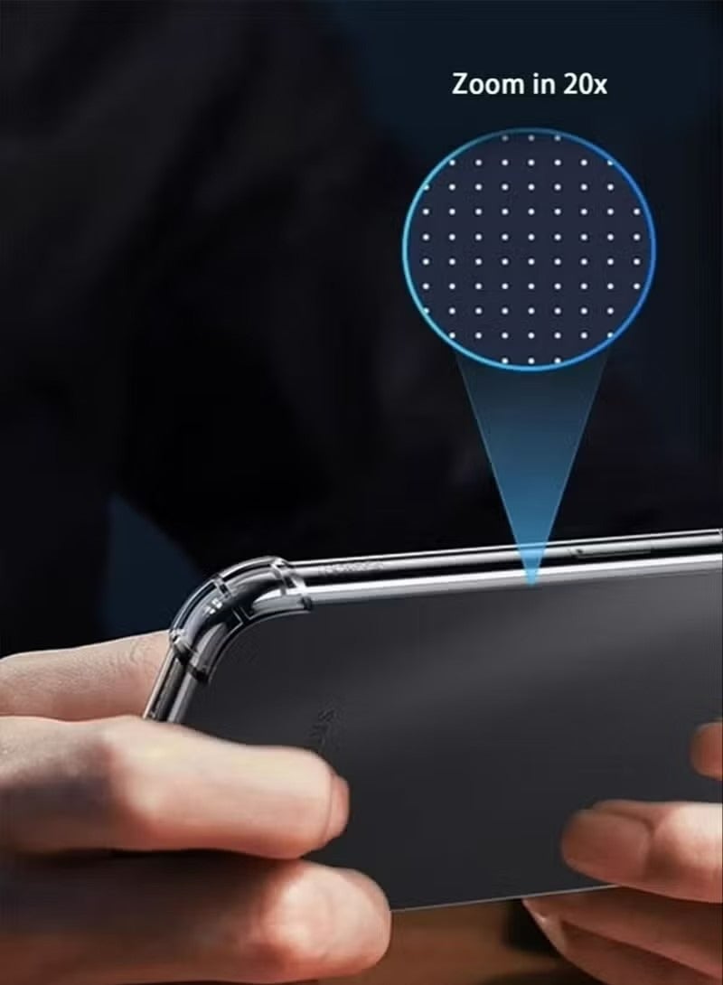 إكس ليفيل سامسونج جالاكسي A25 5G / A24 4G الهاتف المحمول حالة الغطاء ، شفافة تبو أربعة زاوية كيس الهواء المضادة للخدش حماية الغطاء الخلفي شفافة لينة واقية من الصدمات حامي الغبار حماية مريحة - Image 4