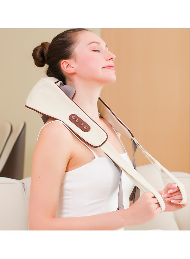 DubaiGallery Mini Kneading Neck Massager Mini Shiatsu Neck Massager Shoulder Neck Massager With Heat For Pain Relief Deep Tissue - Image 3