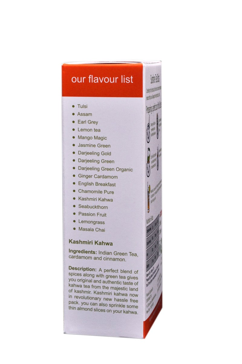 Sunshine Tea Sunshine Kashmiri Kahwa Tea - 10 Tea Sticks - Image 4