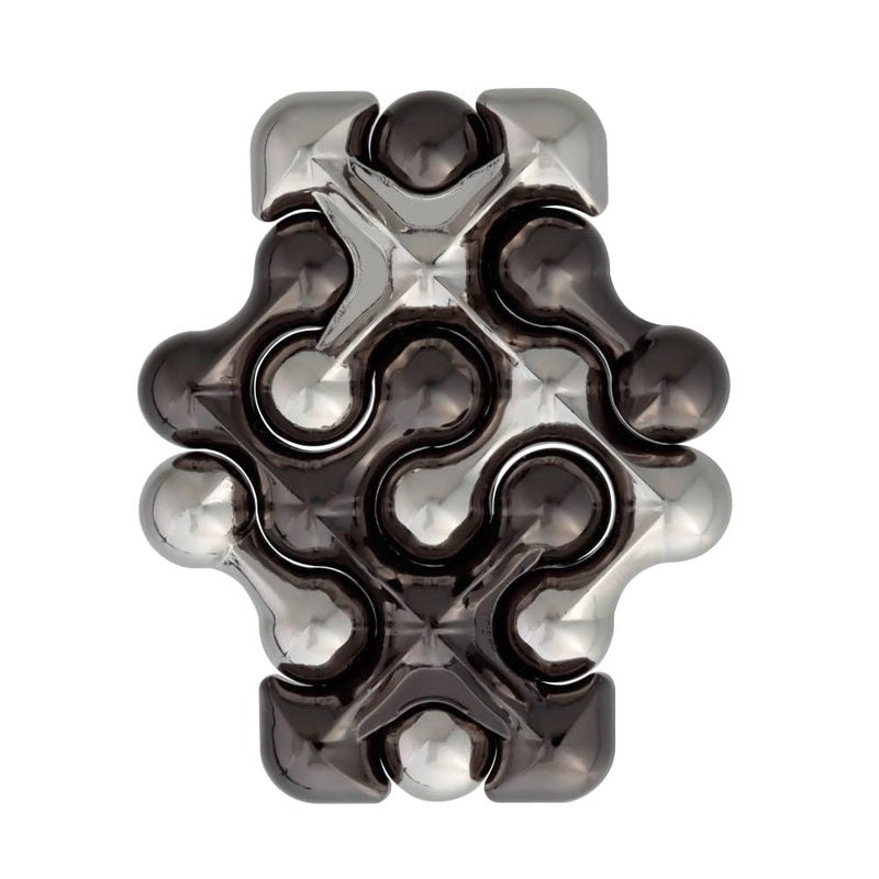 BePuzzled |Dot Hanayama Metal Brainteaser Puzzle Mensa Rated Level 2, for Ages 12 and Up - Image 4