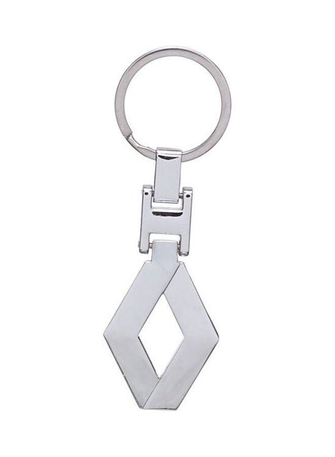 Loquat Keychain Nickel-Plated With Renault Logo On Both Sides