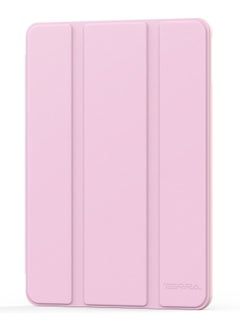 Terra iPad Terra Cover for Apple iPad 5/4/10.9 Air with Smart Pencil Holder Slim Smart Cover with Fabric Kickstand Pink  - Image 1