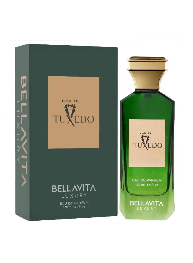 BELLAVITA LUXURY MAN IN TUXEDO Men French 100ML EDP - Image 2