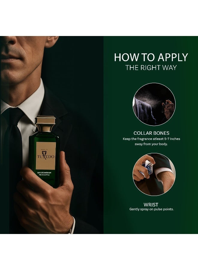 BELLAVITA LUXURY MAN IN TUXEDO Men French 100ML EDP - Image 5