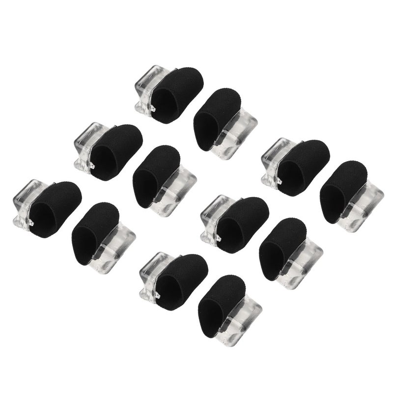 6 Pairs Toe Spacers Separators Soft Flexible Skin Friendly Overlapping Bunion Corrector for Men and Women L - Image 5