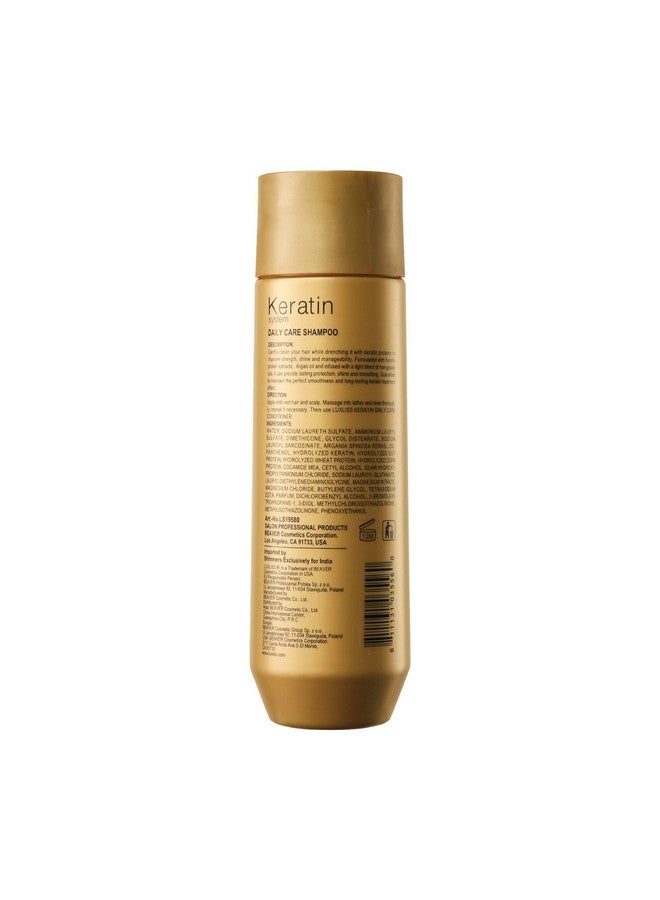 Luxliss Keratin Daily Care Shampoo 250 ML Gold edition - Image 3