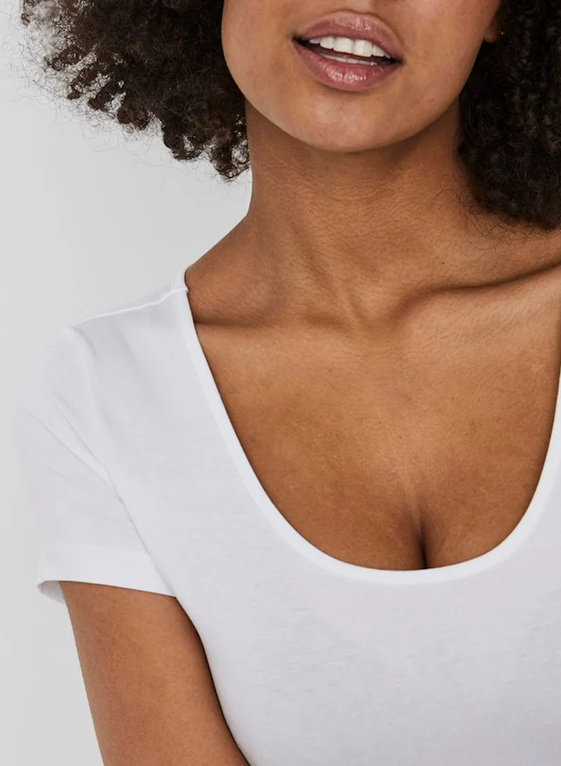 Vero Moda  Soft Basic Top for Women | Best Price UAE