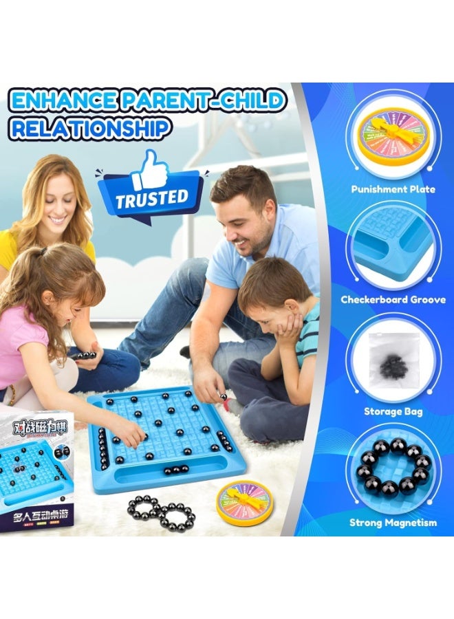 لعبة طاولة مغناطيسية من Next Store - لوح شطرنج مع تأثير مغناطيسي أحجار للأطفال - Image 2