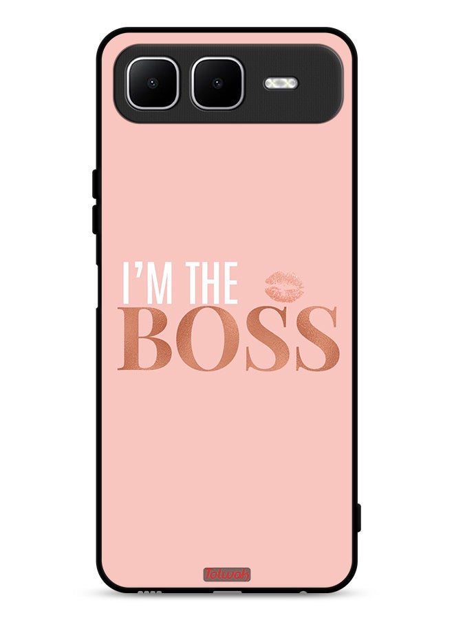 Tolwak Infinix Smart 10 Plus Protective Case Cover I Am The Boss