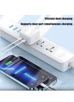 Generic iPhone 20W Fast Charger | USB C Wall Fast Charger with USB C to Lightning Cable for iPhone 16 15 14 13 12 11 Pro Max Plus Mini, iPad, AirPods, MacBook Air  - Image 5