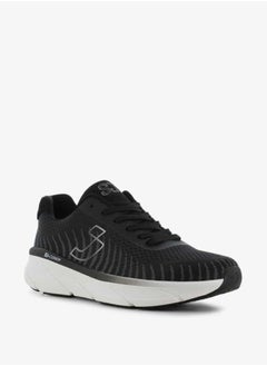 SJ Men's Logo Detail Lace-Up Low Ankle Sneakers  - Image 1