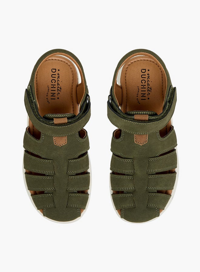 Mister Duchini Boys Hook and Loop Strap Sandals Ramadan Collection - Image 2