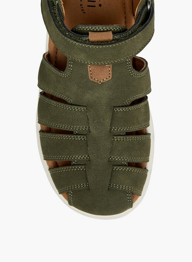 Mister Duchini Boys Hook and Loop Strap Sandals Ramadan Collection - Image 3