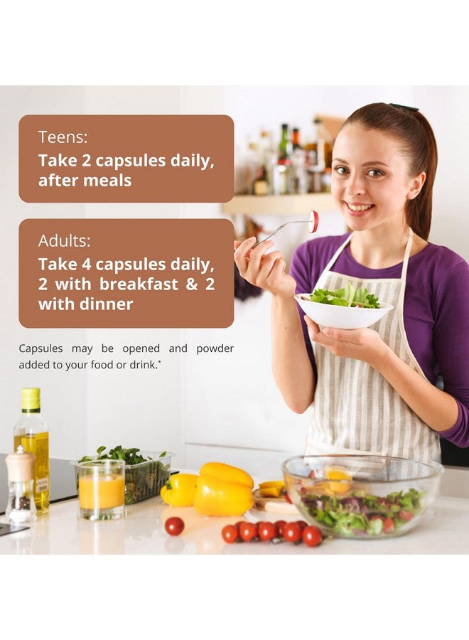 NuBest Bone Xtra - Vegan Bone Strength Formula for Stronger Bones, Plant-Based Calcium from Marine Algae, Vitamins D3, Vitamin K2, Magnesium, Phosphorus & More for Teens, Adults - 120 Caps | 1 Month Supply - Image 4