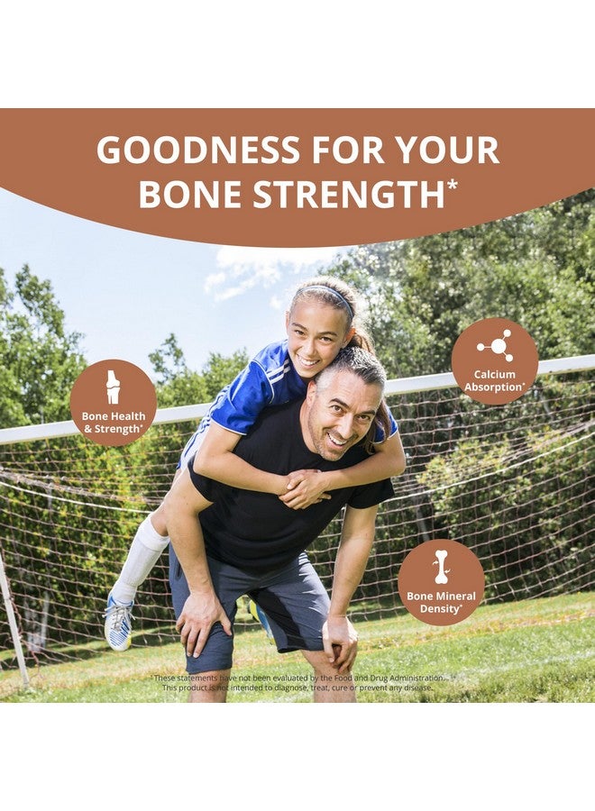 NuBest Bone Xtra - Vegan Bone Strength Formula for Stronger Bones, Plant-Based Calcium from Marine Algae, Vitamins D3, Vitamin K2, Magnesium, Phosphorus & More for Teens, Adults - 120 Caps | 1 Month Supply - Image 3