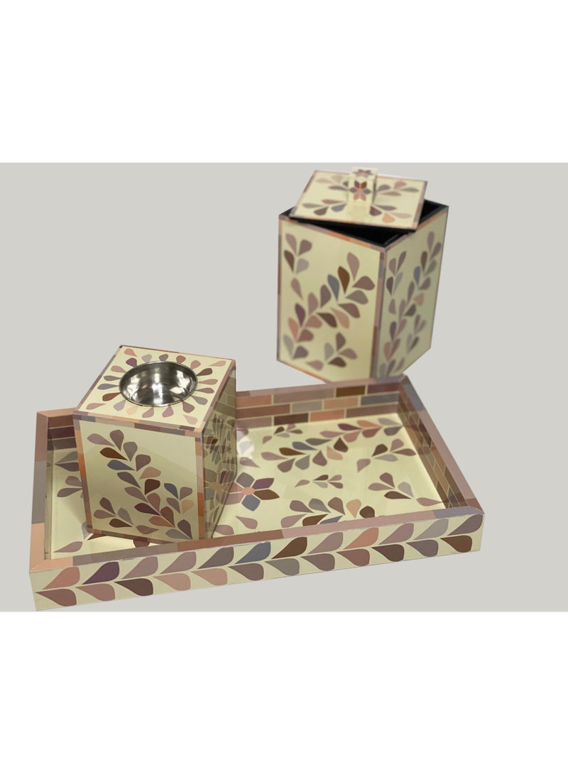Wooden Bakhoor set of 7  - Image 1