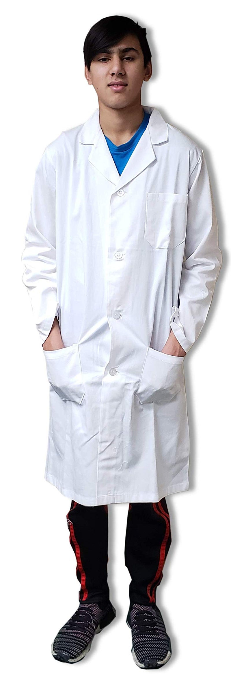 DR Instruments DR Uniforms® Doctor’s Lab Coat for Kids – White, Unisex, Size 7, Ideal for boys and girls - Image 4