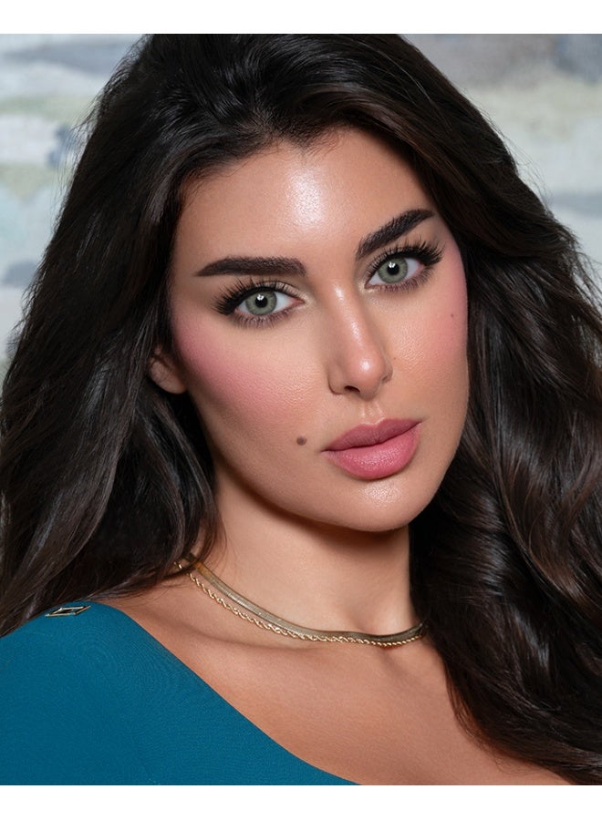 LensMe Lens Me (Sugar Grey) 2-pack (0.50-), 6-month disposable contact lenses, colored contact lenses, cosmetic contact lenses. - Image 1