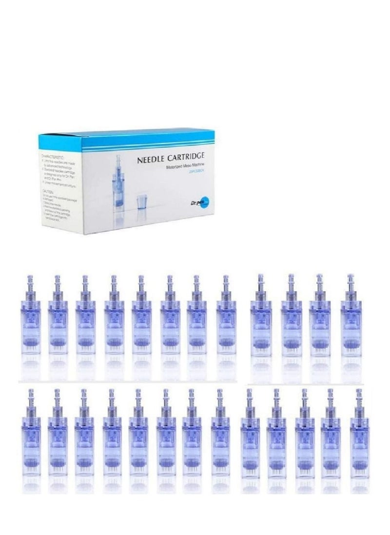 Dr.pen 25-Piece 42 Pins Replacement Cartridges Disposable Needles Compatible with Derma Pen A1  - Image 1