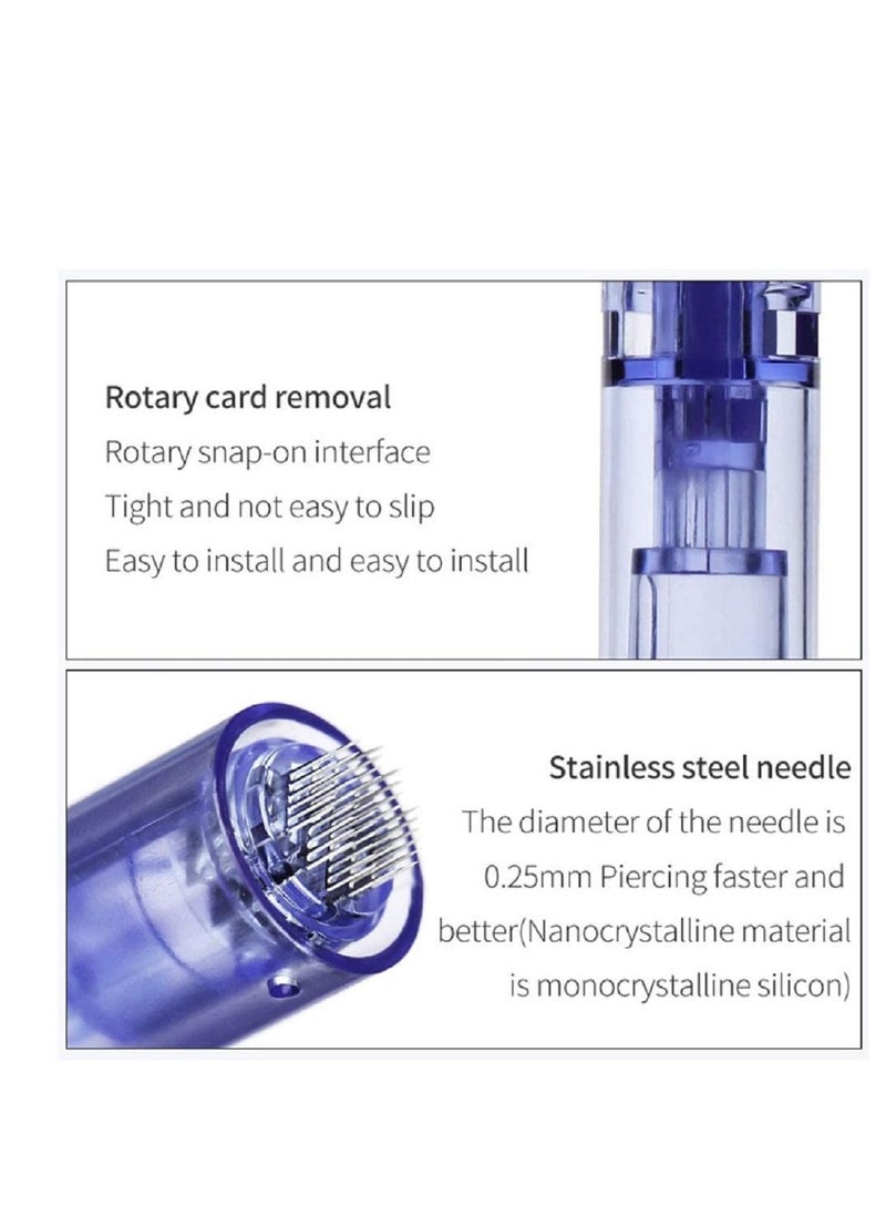 Dr.pen 25-Piece 42 Pins Replacement Cartridges Disposable Needles Compatible with Derma Pen A1  - Image 5