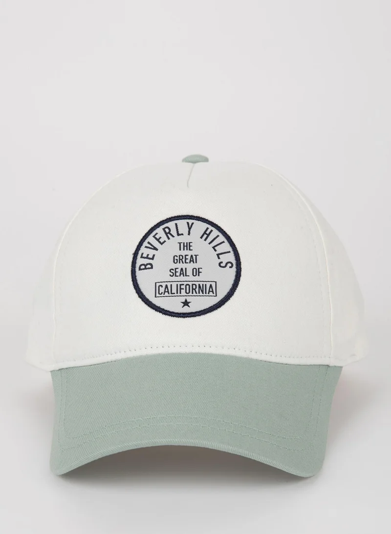 ديفاكتو Color Block Cotton Cap