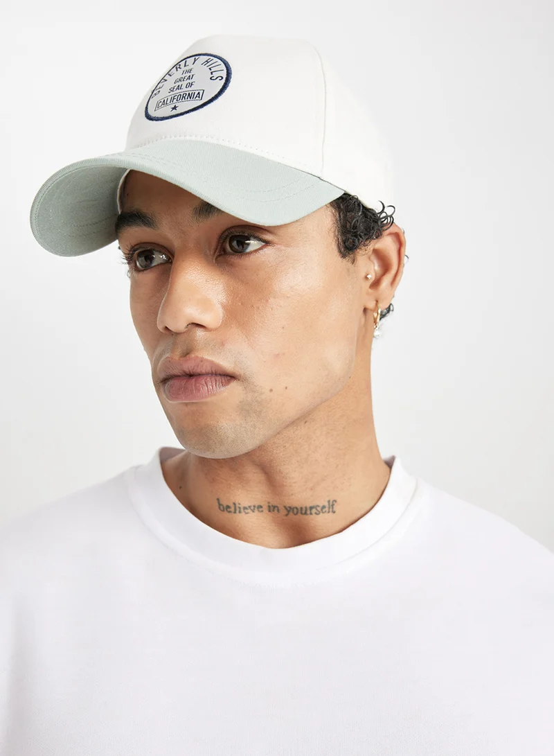 ديفاكتو Color Block Cotton Cap