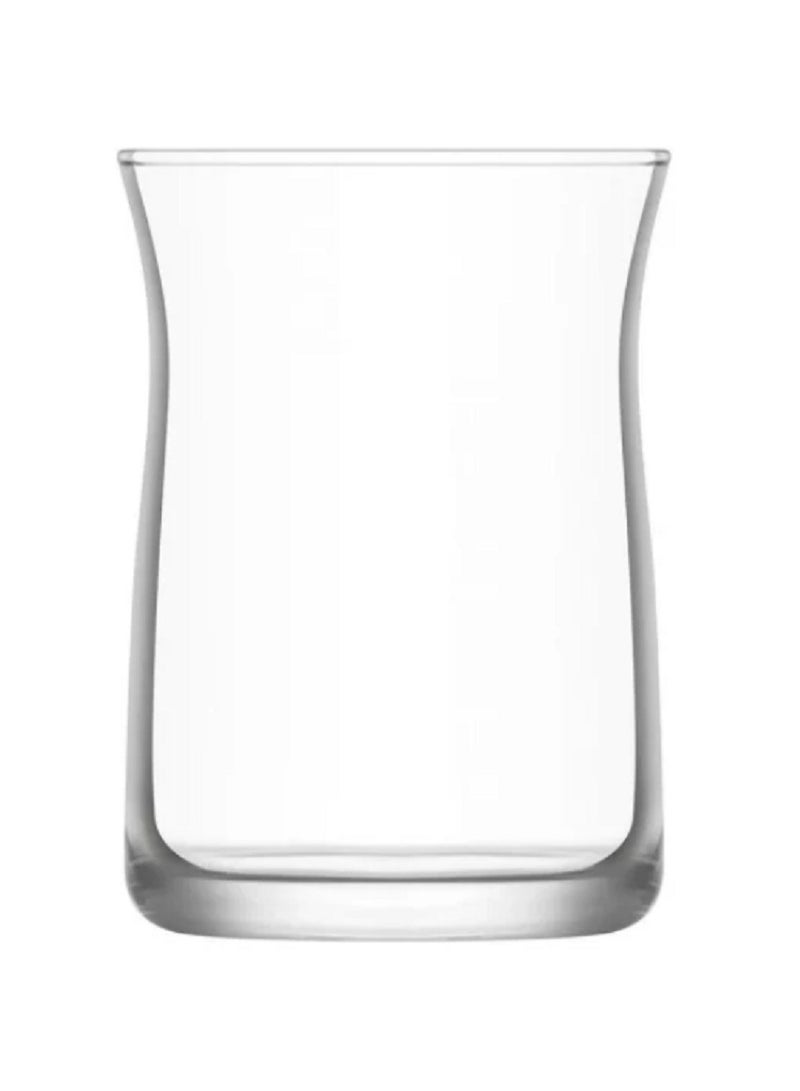 LAV 6 Pieces Vera Soft Drink Tumbler, 275 Ml - Clear - Image 1
