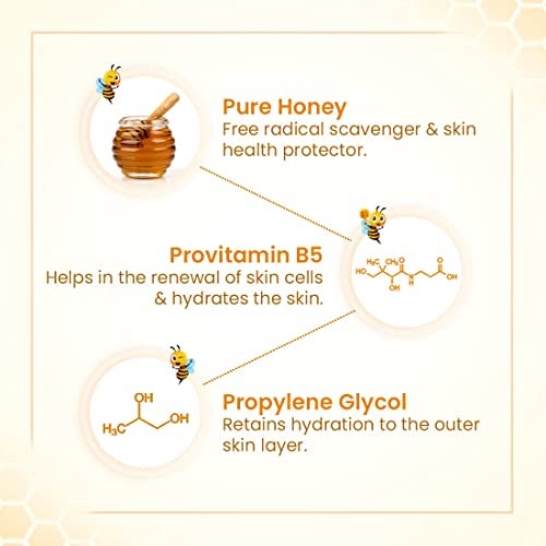 KEYA SETH AROMATHERAPY, DEVICE OF DROP KEYA SETH AROMATHERAPY Honey Gel Scrub, with Walnut Shell, Honey Conditioner, Moisturizing & Natural Scrubbing, for Face & Body 160 GM - Image 3