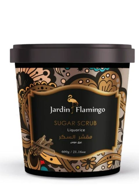 Sugar Scrub Liquorice 600G