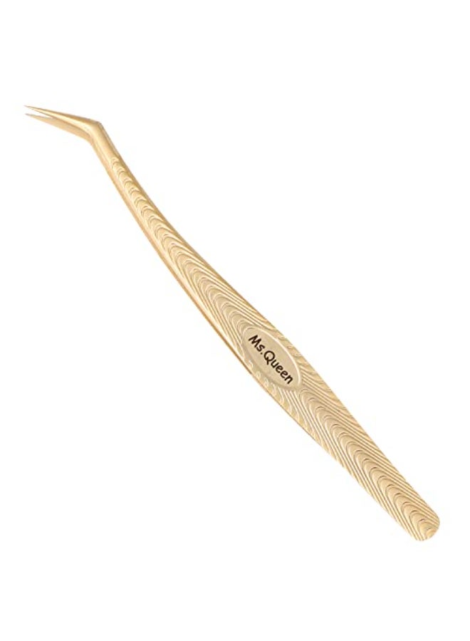 Ms.Queen MsQueen Lash Tweezers for Eyelash ExtensionProfessional Lashing Tweezers for Mega Volume Mink Eyelashes Extensions ApplyingVolume - Image 1