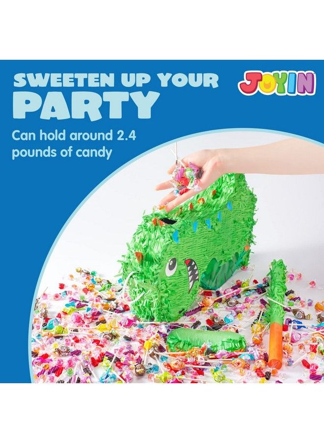JOYIN Dinosaur Pinata With Plastic Bat And Paper Blindfold（15.75H X 10.5W X 3D) Cinco De Mayo Party Dinosaur Animal Theme Parties Decorations Indoor Or Outdoor Fiesta  - Image 5