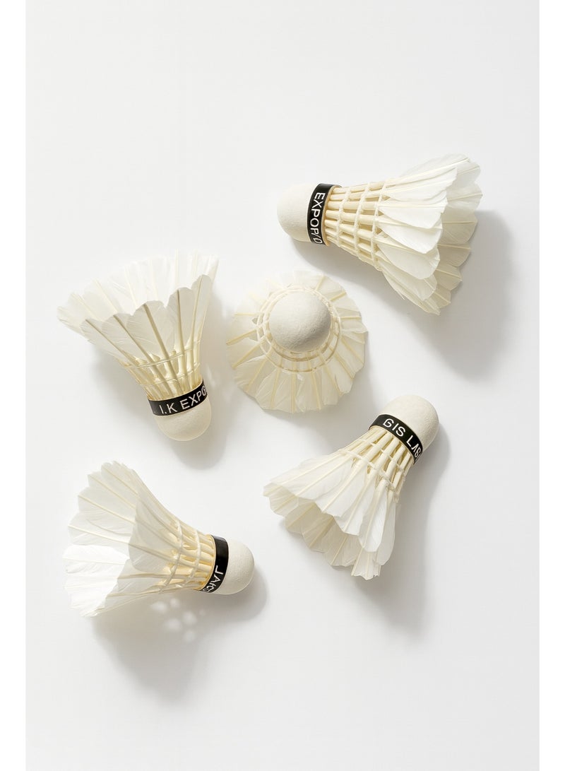 Wish Premium Goose Feather Badminton Shuttlecocks – High-Speed Durable Birdies for Indoor & Outdoor Training, Practice, and Matches – Stable Flight & Long-Lasting for Recreational and Professional Use - Image 3