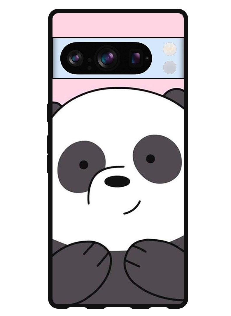 Theodor Protective Case Anti Scratch Shock Proof Bumper Cover For Google Pixel 8 Pro Panda Smiling - Image 1