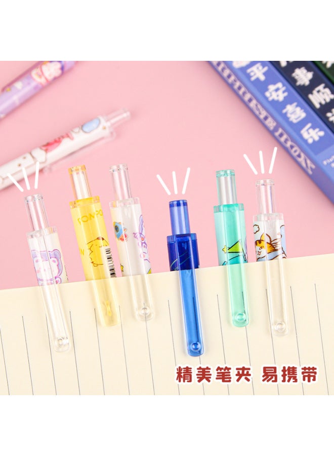 HELPS Cute Surprise Blind Box Pen Student Cartoon Push Gel Pen Surprise Box Children Creative Stationery Small Gift - Image 4