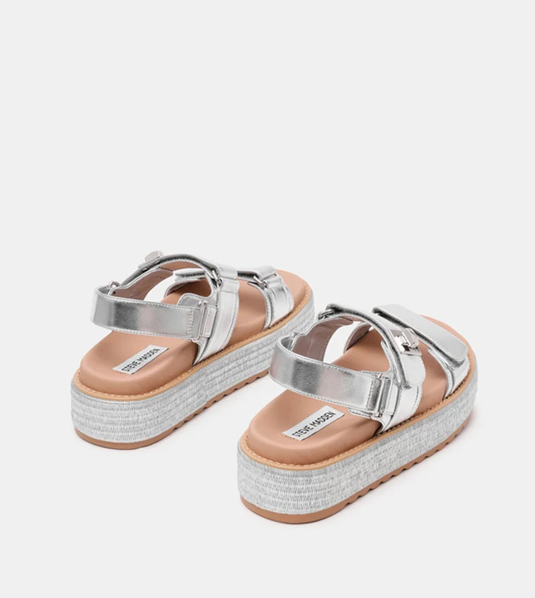 ستيف مادن Bigmona Textured Slingback Platform Sandals