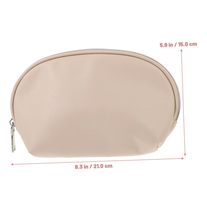 Lightweight Portable Shell Shaped Makeup Bag Travel Cosmetic Organizer Zipper Pouch - Image 3