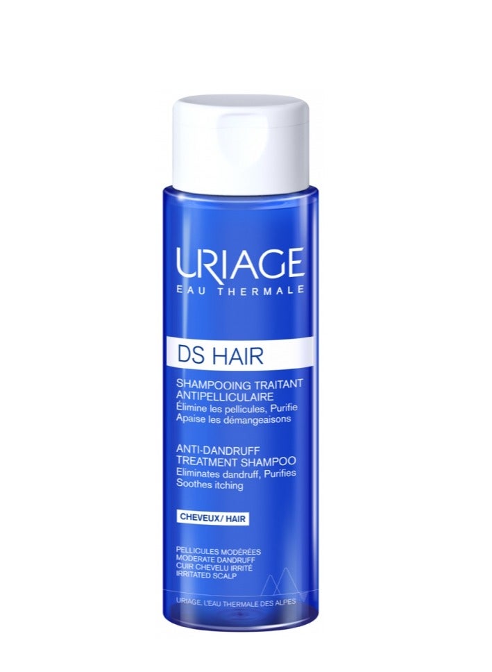 Uriage DS Hair Anti-Dandruff Treatment Shampoo For Dry to Oily Scalp 200ml