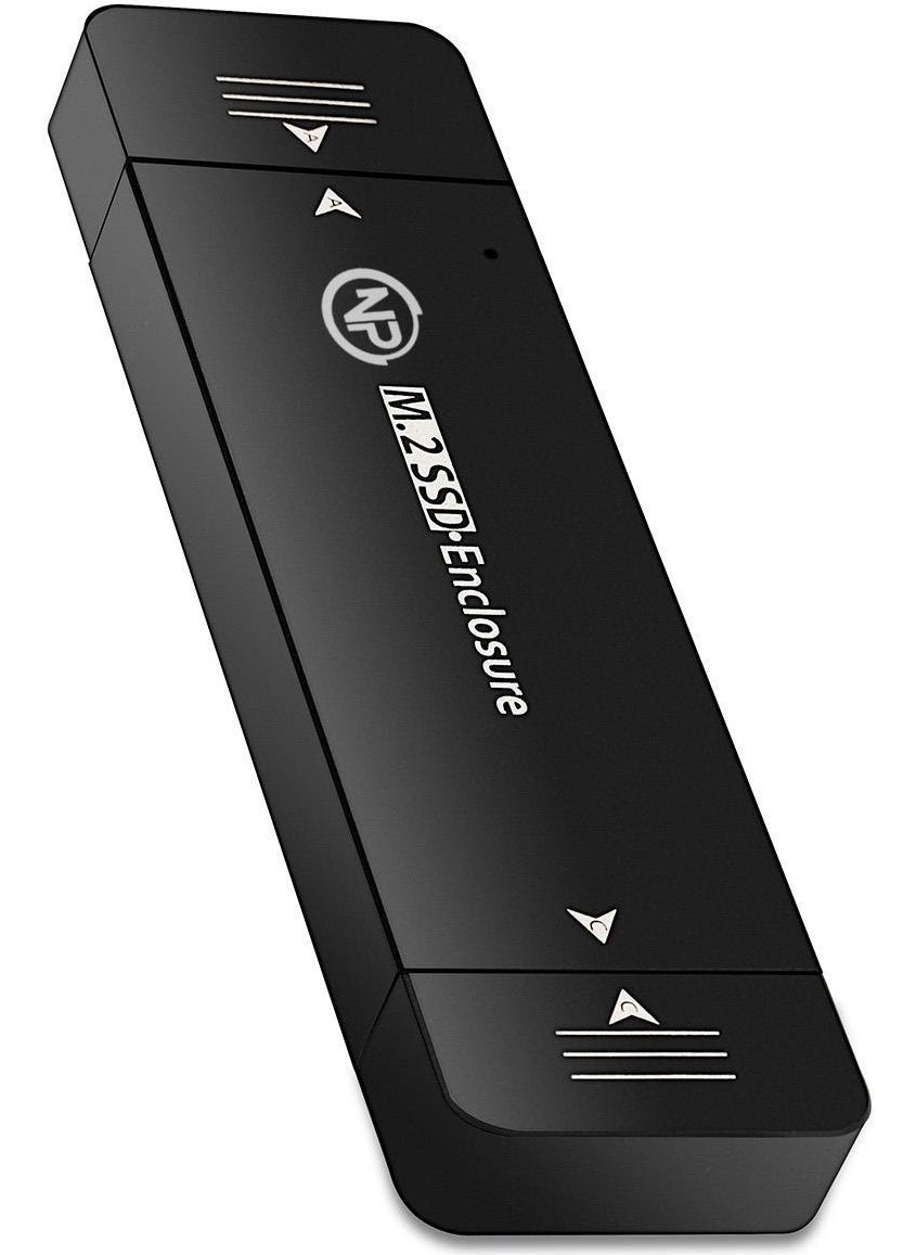 NPO - DK01 NVMe M.2 900/1000Mb/s 256GB USB-A/Type-C Wireless Portable External SSD - Image 1
