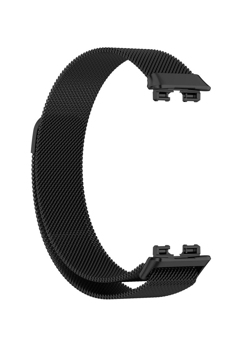 Metal Straps for Huawei Band 8 Metal Strap Stainless Steel Mesh Straps Replacement Compatible for Huawei Band 8 for Men and Women  - Image 2