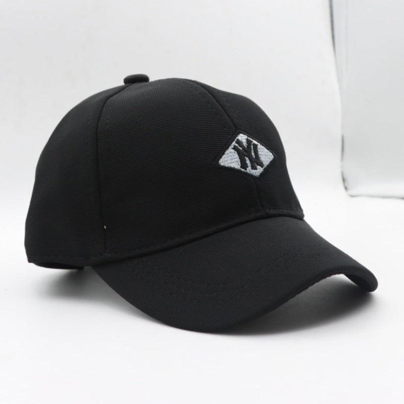JAMONT Kids Baseball Cap, NY Design, Adjustable Black Cotton Cap, Unisex Summer Sports Hat - Image 5