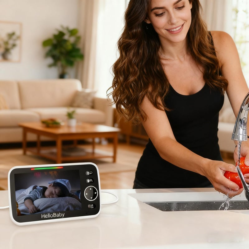 PDEEY 10 FT Baby Monitor Charger for HelloBaby HB30, HB66, HB50, HB6550, ANMEATE SM24, SM935E Power Adapter Charging Cable Cord - Image 3