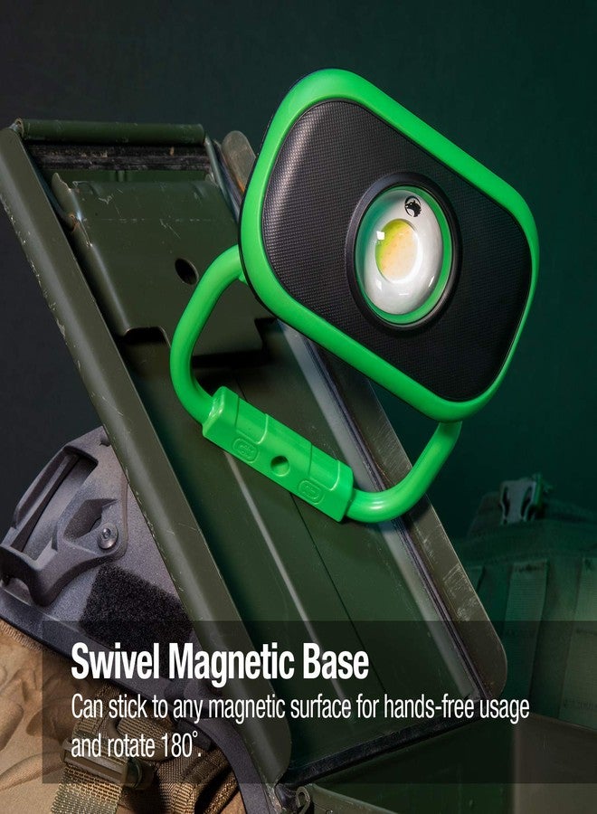 Luna Tech, Sportsman Field Light, 1000 Lumens, Waterproof, Swivel Magnetic Base, Belt Clip, Includes USB Charging Cord & Adapter - Image 4