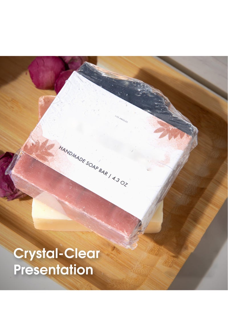 SYOSI - Shrink Bag, 100 Pcs Large Shrink Wrap Bags, Professional Grade Heat Shrink Wrap is Used to Store Wrap Embellished Items for Longer Life - Image 1